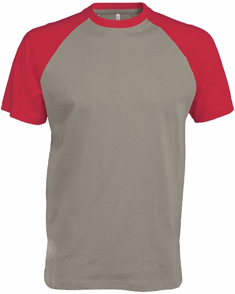 Tee shirt Base Ball > T-shirt Bicolore Manches Courtes K330 5