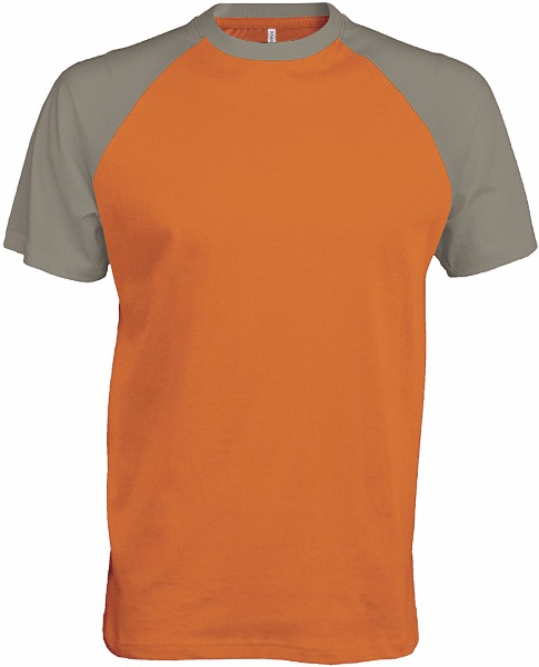Tee shirt Base Ball > T-shirt Bicolore Manches Courtes K330 9