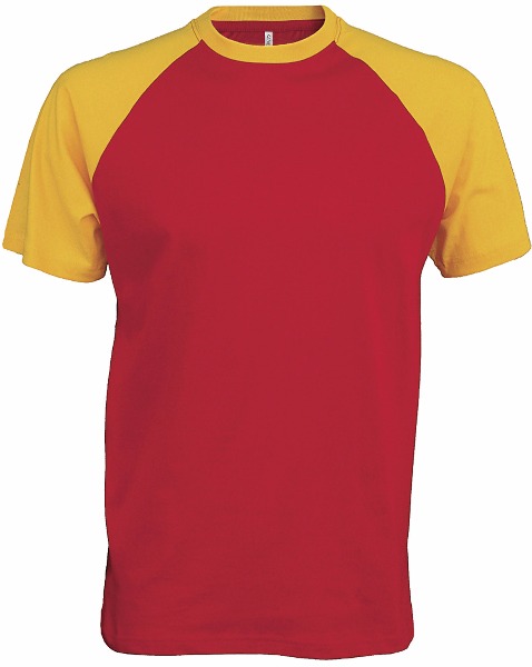 Tee shirt Base Ball > T-shirt Bicolore Manches Courtes K330 10