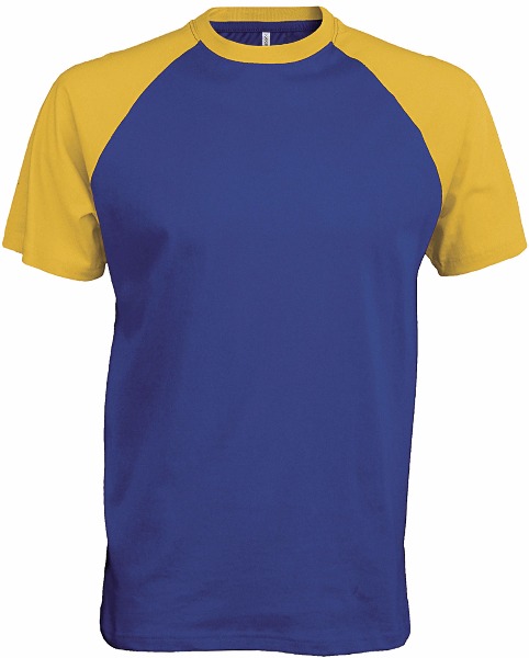 Tee shirt Base Ball > T-shirt Bicolore Manches Courtes K330 11