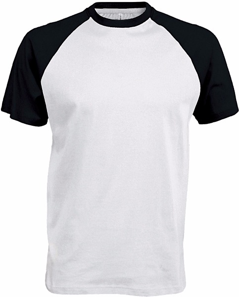 Tee shirt Base Ball > T-shirt Bicolore Manches Courtes K330 13