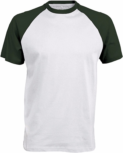 Tee shirt Base Ball > T-shirt Bicolore Manches Courtes K330 14