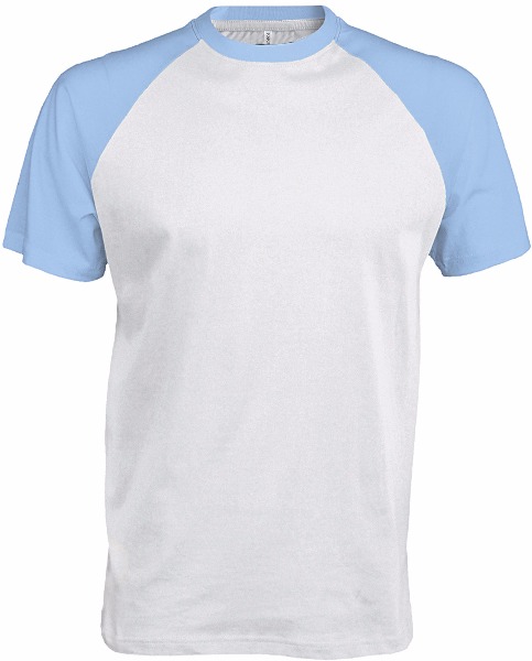 Tee shirt Base Ball > T-shirt Bicolore Manches Courtes K330 19