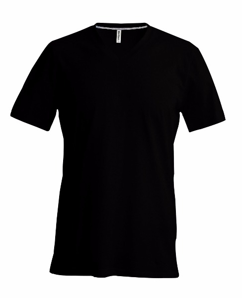 Tee shirt T-shirt Col V Manches Courtes Kariban K357 2