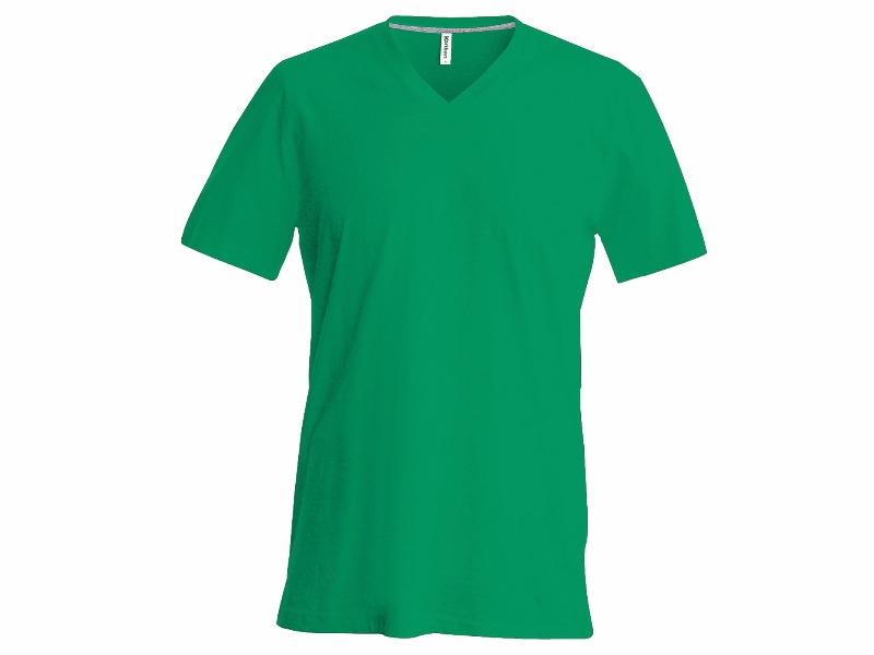 Tee shirt T-shirt Col V Manches Courtes Kariban K357 8